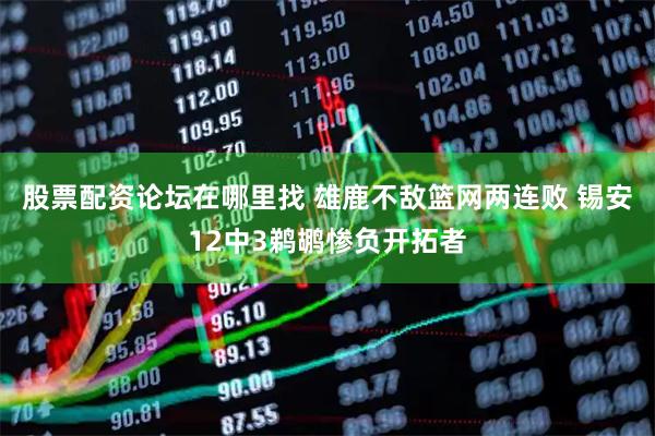 股票配资论坛在哪里找 雄鹿不敌篮网两连败 锡安12中3鹈鹕惨负开拓者