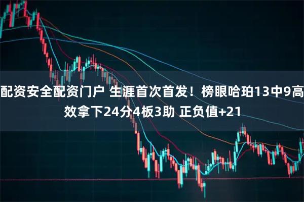 配资安全配资门户 生涯首次首发！榜眼哈珀13中9高效拿下24分4板3助 正负值+21