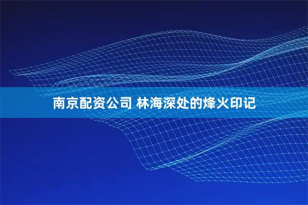 南京配资公司 林海深处的烽火印记